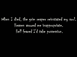 See more ideas about quotes, reaper quotes, warrior quotes. Quotes About Death Reaper 31 Quotes