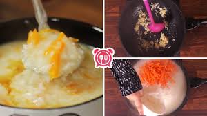 100 g beras, cuci bersih, tiriskan 750 ml kaldu ikan 1 lembar daun salam. Resepi Bubur Ikan Sarapan Youtube