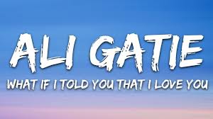 Join up for free games, shops, auctions, chat and more! Ali Gatie What If I Told You That I Love You Lyrics Youtube