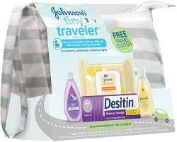 4.8 out of 5 stars with 64 ratings. Buy Johnson S Tiny Traveler Baby Gift Set Baby Bath Skin Care Essential Products Tsa Compliant Baby Gift Set With Lotion Wash Rash Cream Wipes Hypoallergenic Paraben Free 5 Items Online In
