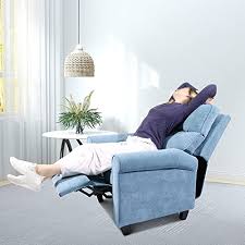 View our range of electric and manual reclining theater lounge seating made with italian leather and suitable for platform risers. Push Back Recliner Chair Single Reclining Sofa Fabric Sofa Chair With Thicker Seat Cushion Adjustable Home Theater Seating Living Room Lounge Chaise With Padded Seat Backrest Pricepulse
