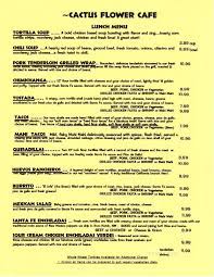 Xem tất cả đánh giá về 275. Menu Of Cactus Flower Cafe In Pensacola Fl 32503