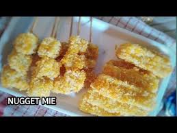 Resep Cara Membuat Nugget Mie Resep Untuk Jualan Resep Jajanan Anak Sekolah Youtube Cemilan Makanan Resep Makanan