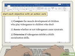 Apa formatting and style guide. 3 Simple Ways To Write Objectives In A Research Proposal Wikihow