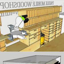 Maybe you would like to learn more about one of these? Ron Paulk S Super Mobile Woodshop Is Complete And He S Posted The Sketchup Plans For Free Download Core77