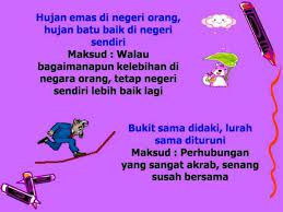 Ada salji, system pendidikan di situ pun lebih bagus daripada singapura. Peribahasa Melayu Perpustakaan Cawangan Merlimau Facebook