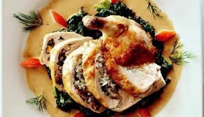 Osmanli Usulu Ispanak Yataginda Topkapi Pilic Yemek Tarifleri Yemek Ispanak