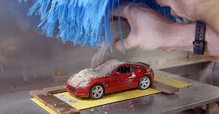 Miniature Nissan Car Wash Means Better Paint Worry Free Washing