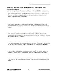 Khan academy is a 501(c)(3) nonprofit organization. Word Problems Decimals Mixed Operations Edboost