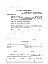 (3) determine what weight to give to the any pending charges or conviction s of misdemeanor or felony offenses as disclosed in the criminal background check or the affidavit. Affidavit Of Guardianship Sample Affidavit Legal Guardian