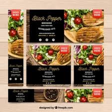 Download Restaurant Web Banner Collection With Photo For Free Food Banner Restaurant Web Web Banner