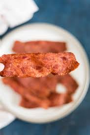 Place strips in skillet and cook, turning strips every 2 to 3 minutes and adjusting heat as necessary, until bacon is deeply browned and crispy, 8 to 10 minutes. How To Make The Best Air Fryer Turkey Bacon Enjoy Clean Eating