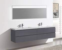 This stunning wall mounted, single sink vanity, showcases a design with clean lines and edges for a look that will fit any style decor. European Classic Modern 84 Inch Wall Mounted Double Sink Storage Hotel Bathroom Vanity Cabinet Buy Cheap Sets Hanging Bath Vanities Cabinet Chinese Contemporary Double Basin Bath Cabinets Bathroom Vanity Cabinet 2 Sink Product On