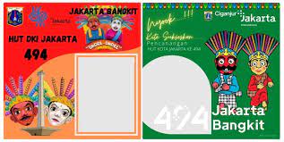 Seperti provinsi lainnya, jakarta juga kaya akan budaya. 20 Twibbon Hut Dki Jakarta 2021 Ke 494 Bingkai Foto Jakarta Bangkit Twibbonize Com Halonusa Com