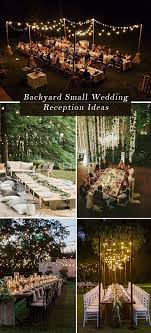 30 Ingenious Ideas For A Small Intimate Backyard Wedding On A Budget Elegantweddinginvites Com Blog Backyard Bbq Wedding Small Outdoor Wedding Wedding Backyard Reception
