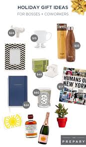 Holiday Gift Ideas For Your Boss And Coworkers The Prepary Gifts For Boss Gifts For Your Boss Christmas Gifts For Coworkers