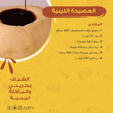 The description of download أكلات ليبية حارة 1.0 apk. Ø·Ø±ÙŠÙ‚Ø© Ø§Ù„Ø¹ØµÙŠØ¯Ø© Ø§Ù„Ù„ÙŠØ¨ÙŠ Ù„Ø²ÙŠÙ†Ø¨ Ù…Ø­Ù…Ø¯