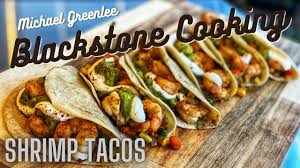Top with sour cream and cilantro and serve with lime wedges if desired. Blackstone Griddle Blackened Fish Tacos Youtube