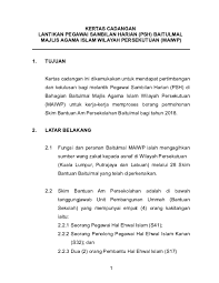 Mitc melaka event calendar 2017 : Doc Kertas Cadangan Lantikan Pegawai Sambilan Harian Psh Baitulmal Majlis Agama Islam Wilayah Persekutuan Maiwp Rafidah Mohd Noor Academia Edu