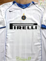Buy the new inter milan home & away kit and personalise your football shirt with your name and number. C11 Football Shirts On Twitter Just Arrived In Store Inter Milan 2004 05 Away Shirt Http T Co Awjwlmaj64 Vintagefooty Serieaforums Http T Co Rzsvu2xu3h