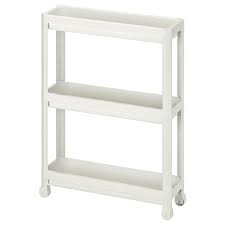 Vesken Rollwagen Weiss Ikea Osterreich Shelves Bathroom Storage Units Ikea