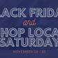 Black Friday & Shop Local Saturday event image