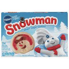 Here is a sweet coupon for you to indulge in some holiday cookies. Pillsbury Ready To Bake Snowman Shape Sugar Cookies 11 Oz 24 Count Walmart Com Walmart Com