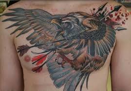 Check spelling or type a new query. 41 Realistic Eagle Tattoos On Chest