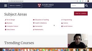Cs50 is harvard's computer science introduction. Free Online Courses From Harvard University Harvard Online Courses Youtube