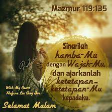 With My Heart Sweet Night Blessings Akhiri Hari Kita Dengan Bersyukur Atas Penyertaa Mazmur 119 Ayat Alkitab Mazmur