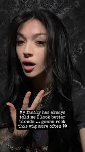 🦇 i had black hair as a teen but was told it ages me and makes me look bad  now that im older lol screw that im wearing this thing all the time