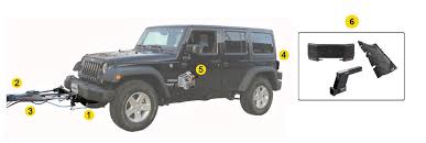 Flat Towing Package For 2007 2018 Jk Jeep Wrangler And