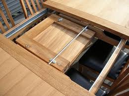 This modern table features a spacious top surface that provides you with room for various items like dinnerware, your laptop, board games, and home dã©cor items too. Butterfly Leaf Dining Table Hardware Diy Dining Room Table Kitchen Table Settings Farm Style Dining Table