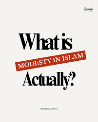 Islamic teachings about modesty
