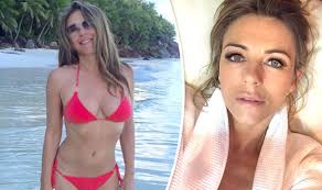 The actress will soon be seen in the royals, a television series about a fictional royal family set in modern day london. Elizabeth Hurley 52 Exposes Pert Bottom As She Strips Totally Naked In Sultry Throwback Celebrity News Showbiz Tv Express Co Uk
