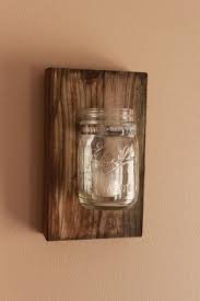 Diy Mason Jar Wall Decor The Hamby Home Mason Jar Diy Mason Jars Mason Jar Wall Sconce