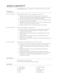 Junior web developer resume examples & samples. Freelance Web Developer Resume Examples And Tips Zippia