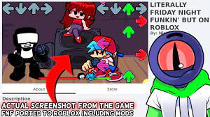 Credits do really go to sulayer for making the friday night funkin wii funkin mod! You Can Now Play The Actual Friday Night Funkin On Roblox Youtube