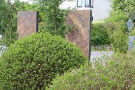 Schiefer Als Sichtschutz Eine Referenz Der Rauch Garten Und Landschaftsbau Gbr Landschaftsbau Garten Landschaftsbau Garten