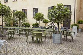 hay palissade tafel 170 cm buitendecoraties buitentafels cafe ontwerp