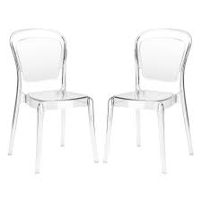 Lucent Ghost Dining Side Chair Poly Bark In 2020 Side Chairs Dining Dining Chair Set Dining Chairs