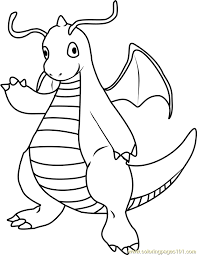 Check spelling or type a new query. Dragonite Pokemon Coloring Page For Kids Free Pokemon Printable Coloring Pages Online For Kids Coloringpages101 Com Coloring Pages For Kids