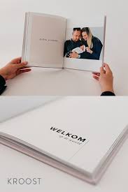 Newborn Puur Pink Kroost Fotoalbums Fotoboeken Fotoboek Ontwerp