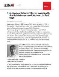 Det får ni svar på i dagens avsnitt av alex & keyyo i sotji! L Operateur Telecom Keyyo Maintient La Reactivite De Ses Services Avec Du Full Flash