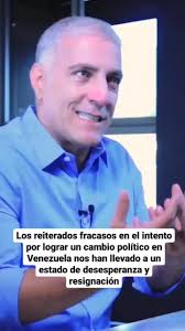 Los reiterados fracasos en el intento por lograr un cambio político en  Venezuela nos han llevado a un estado de desesperanza y resignación, lo que  el Profesor Seligman llamó “Desesperanza Aprendida”., ...