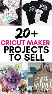 15 Cricut Maker Projects To Sell Diy Gifts To Sell Cricut Crafts Fabric Crafts Diy