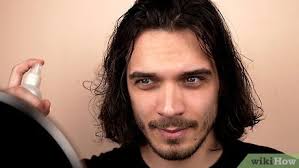 A men's hairstyle tutorial teaching you how to use a hair dryer / blow dryer properly. How To Blow Dry Men S Hair With Pictures Wikihow