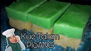 Kue ini paling mudha ditemui apalagi saat bulan ramadhan. Kue Talam Pisang Youtube