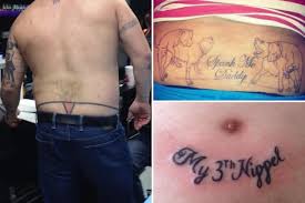 Ulrika jonsson says her love for tattoos is because she has a rebellious sidecredit: The World S Worst Tattoos Man Thongs And Dog Sex Among Inky Horror Show The Projects World