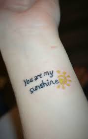 He yi sheng xiao mo;silent separation; My First Tattoo Mum And Sons Tattoo You Are My Sunshine Tattoo For My Babies It S Been Their Bedtime Tattoo For Son Sunshine Tattoo Tattoos For Daughters